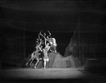 Scene from Theatre Guild's production of "Faust", NYC: 1928. Set by Lee Simonson. Dances arr. by Bernard Day. Dancers from Von Grona School of Dance.