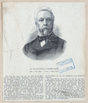 Mr. Jacob Paulus Amersfoordt. Geb. 4 Juli 1817.--Overl. 1 Febr. 1885