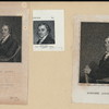 Fisher Ames [3 portraits on 1 sheet. 1. Engraved for the Angeletic magazine -- 2. from the 'National Portrait Gallery' . -- 3. published by Joseph Delplaine respectively].
