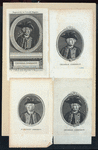 Sir Jeffery Amherst [4 portraits on 1 sheet]