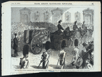 Funeral procession of late Major Robert Anderson, from Frank Leslie's Illustrated newspaper.
