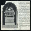 Andre's Monument in Westminster Abbey [2 portraits, fron and back].
