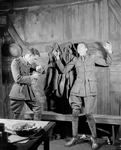 Colin Keith-Johnston as Captain Stanhope (left) and Jack Hawkins as 2nd. Lieut. Hibbert (right).