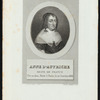 Anne d'Autriche, reine de France née en 1602, morte à Paris, le 20 janvier 1666.