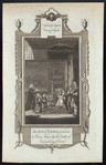 Engraved for Russels History of England ; The act of union presented to Queen Anne by the Duke of Queensberry & Dover.