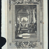Commodore (afterwards Lord) Anson attending King George the second, with an account of his voyage round the world.
