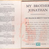 My brother Jonathan.