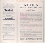 Attila, the scourge of God.