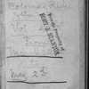 Volume 4 ["D"], Second expedition, Mar. 2d, to Apr. 30th, 1890, Diamond Creek to the gulf & return to Yuma