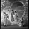 Scene from the stage production Pins and Needles (four little angels of peace).