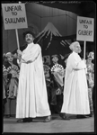 Scene from the stage production Pins and Needles (two picketers).