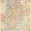 Map of the borough of Brooklyn, New York 