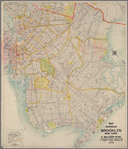 Map of the borough of Brooklyn, New York 