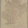 Map of Brooklyn, House Number and Subway Guide.