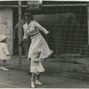 Margaret Sullavan and Brooke Hayward (running away) at the zoo