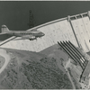 Southwest Airways plane flying over Hoover Dam