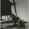 Flight line of propeller planes