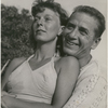 Margaret Sullavan and Leland Hayward looking off