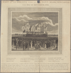 A view of the meeting held on the town moor, Newcastle