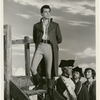 Dirk Bogarde ascends the scaffold in the motion picture A Tale of Two Cities