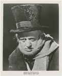 Alastair Sim close-up in the motion picture A Christmas Carol a.k.a. Scrooge