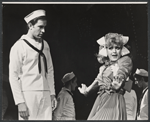 Ron Husmann, Bernadette Peters and unidentified others in the 1971 Broadway revival of On the Town