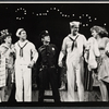 Donna McKechnie, Ron Husmann, Remak Ramsay, Phyllis Newman and unidentified [center] in the 1971 Broadway revival of On the Town