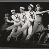 Bernadette Peters, Jess Richards, Kurt Anderson, Phyllis Newman, and unidentified [second from right] in the 1971 Broadway revival of On the Town