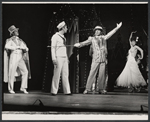 Kurt Anderson [second from left], Donna McKechnie [far right] and unidentified others in the 1971 Broadway revival of On the Town