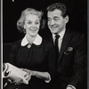 Jan Sterling and Scott McKay in rehearsal for the stage productionce for the Asking