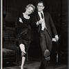 Russell Nype [right] and unidentified in rehearsal for the stage production Once for the Asking