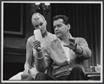 Jan Sterling and Scott McKay in the stage productionce for the Asking