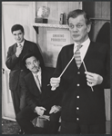 Paul E. Richards, Walter Matthau and Joseph Cotten in the stage production Once More with Feeling