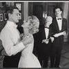 Joseph Cotten, Arlene Francis, Ralph Bunker and Walter Matthau in the stage production Once More with Feeling