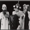 Carol Burnett, Jane White and unidentified in the stage production Once Upon a Mattress