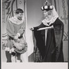 Joe Bova and Jane White in the stage production Once Upon a Mattress