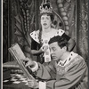 Joe Bova and Carol Burnett in the stage production Once Upon a Mattress