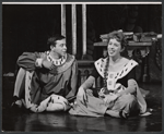 Joe Bova and Carol Burnett in the stage production Once Upon a Mattress