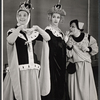 Ann B. Davis, Jane White and unidentified in the stage production Once Upon a Mattress