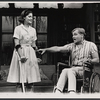Sharon Laughlin and Donald Madden in the stage production One by One