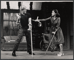 Donald Madden and Sharon Laughlin in the stage production One by One