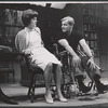 Michaele Myers and Donald Madden in the stage production One by One