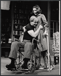 Donald Madden and Sharon Laughlin in the stage production One by One