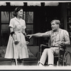 Sharon Laughlin and Donald Madden in the stage production One by One