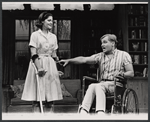 Sharon Laughlin and Donald Madden in the stage production One by One