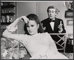 Richard Mulligan [right] and unidentified in the stage production The Only Game in Town