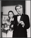 Richard Mulligan [right] and unidentified in the stage production The Only Game in Town