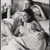Richard Mulligan and unidentified in the stage production The Only Game in Town