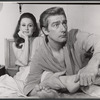 Richard Mulligan [right] and unidentified in the stage production The Only Game in Town