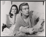 Richard Mulligan [right] and unidentified in the stage production The Only Game in Town